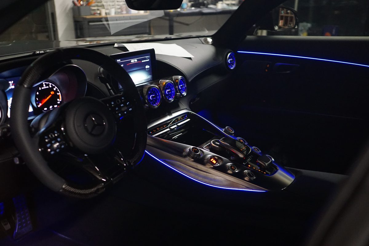 AMG GT 엠비언트 + 터빈 송풍구