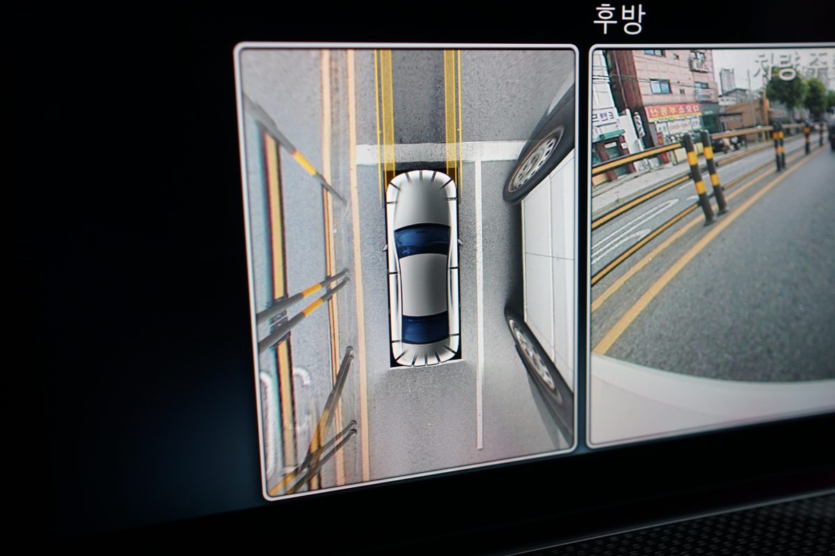 순정 어라운드뷰 화면