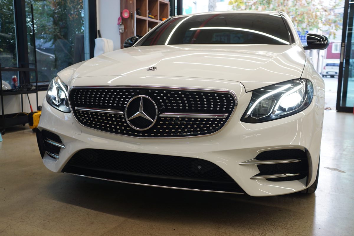 AMG 라인 / E63 스타일 프론트 범퍼 컨버전
