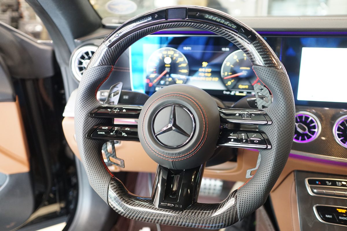 AMG 카본 잠자리 핸들 (퍼포먼스 스타일)
