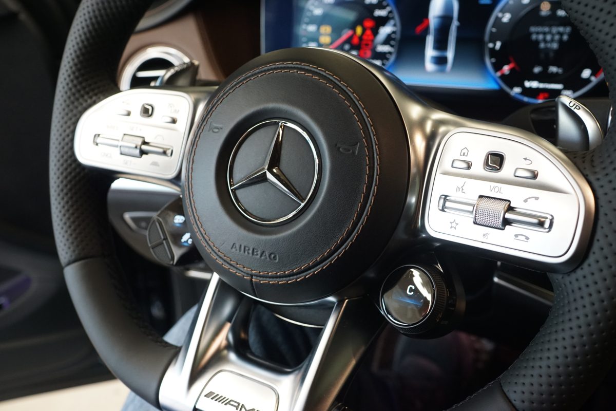 AMG 어질리티 셀렉트 버튼