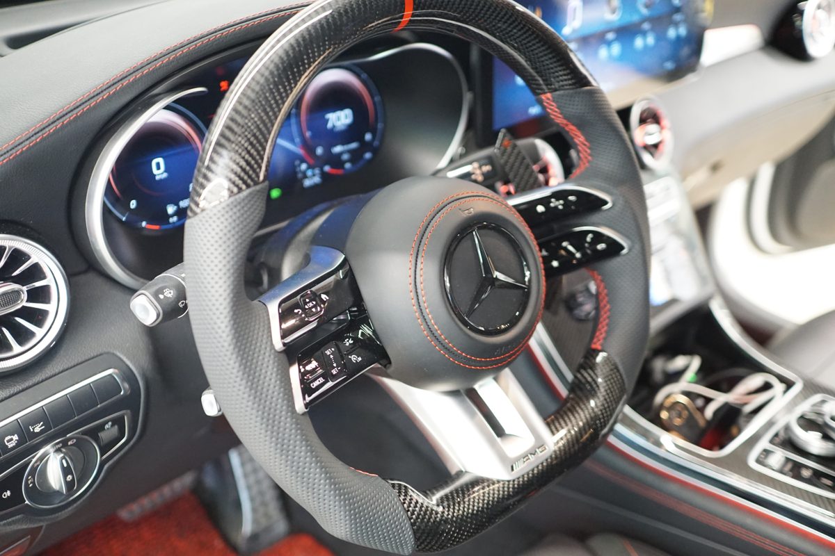 AMG 카본 잠자리 핸들